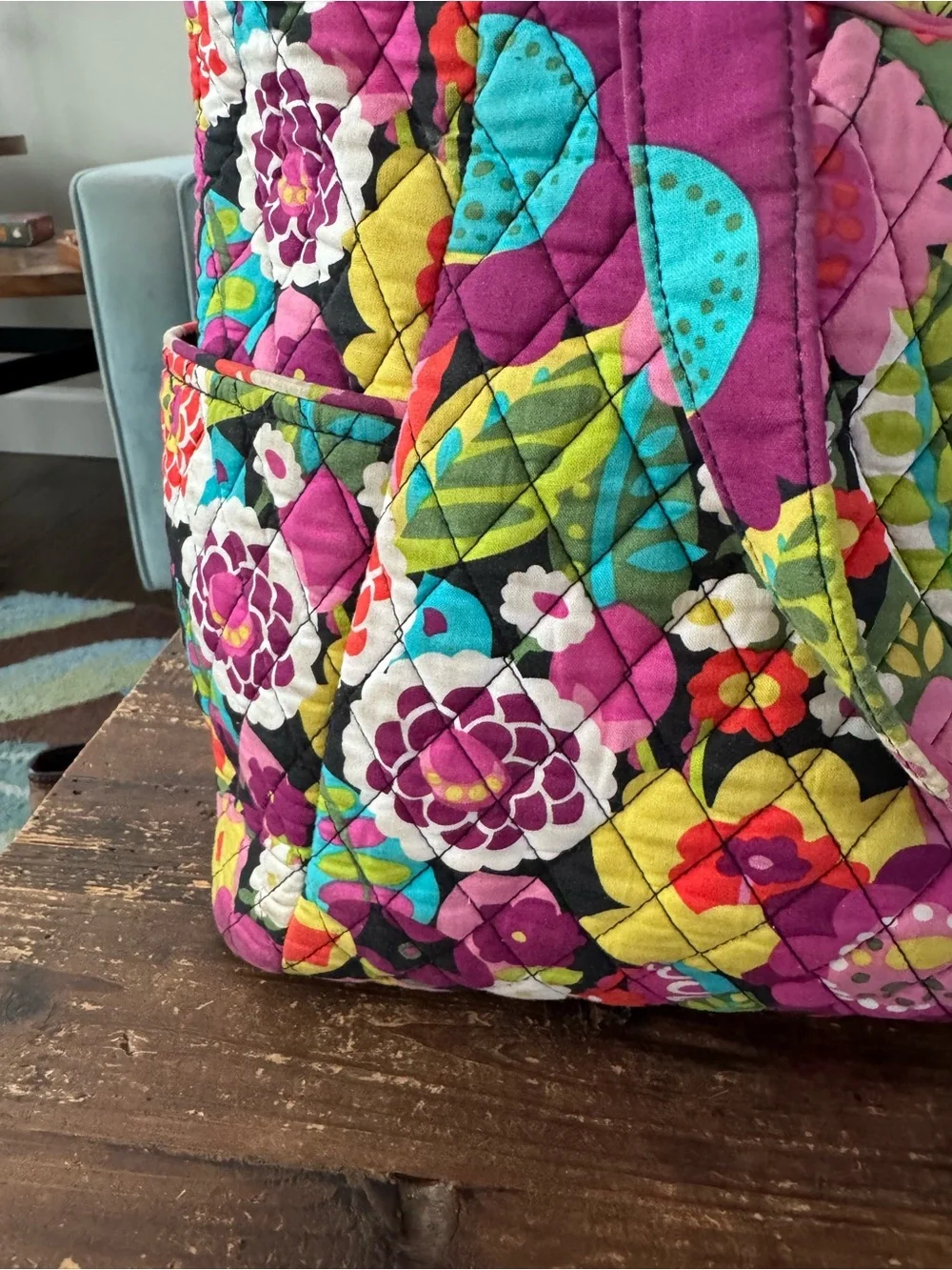 Vera Bradley Va Va Bloom Large Tote
